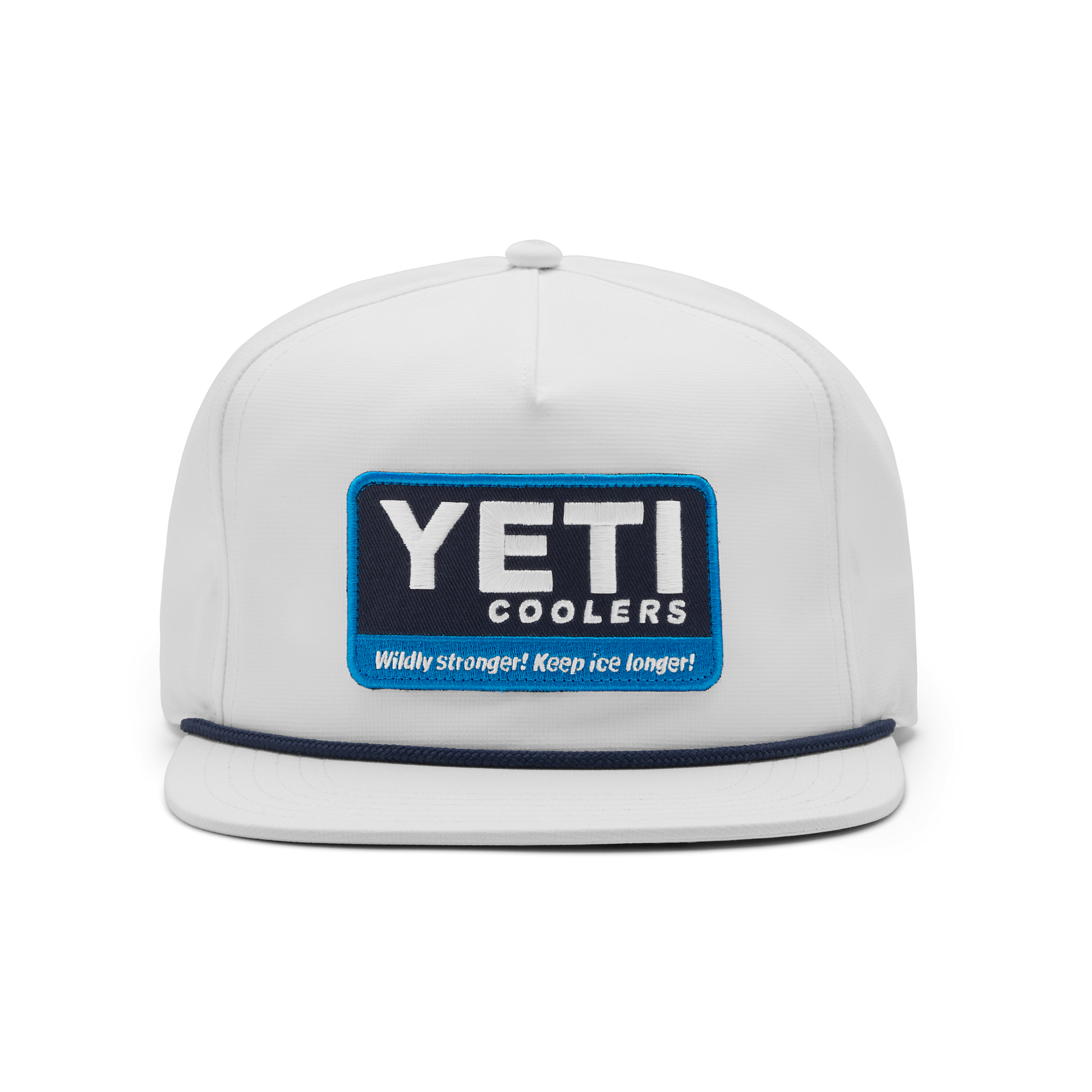 帽子 yeti cap YETI Coolers® Wildly Stronger Flat Brim Rope Hat – YETI EUROPE