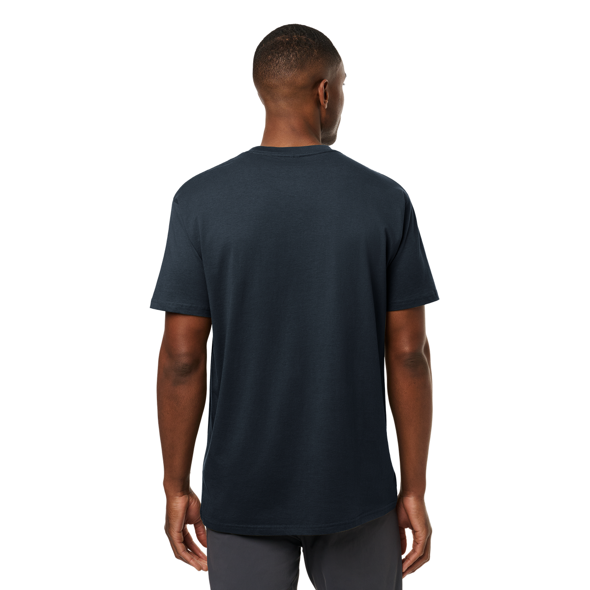 Left Chest Logo Badge Short Sleeve T-Shirt Navy