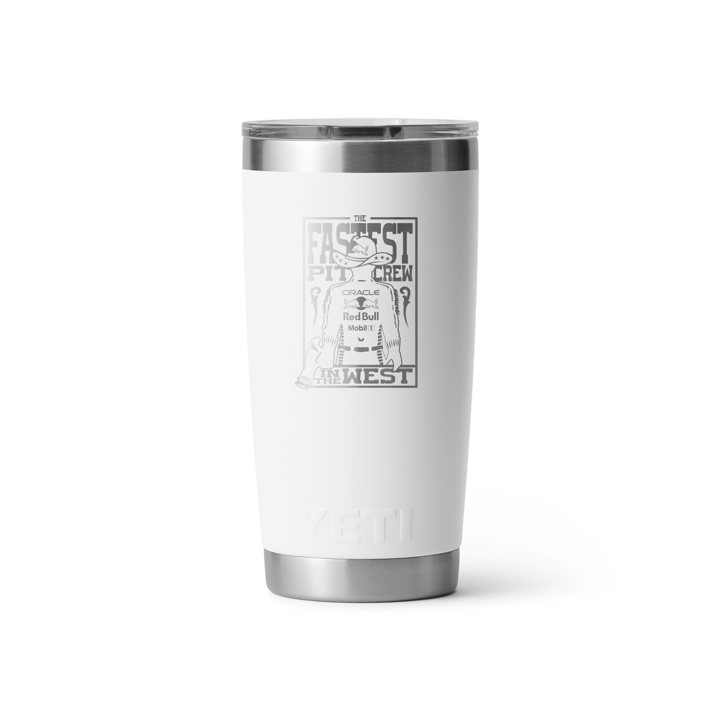 Oracle Red Bull Racing Rambler® 20 oz (591 ml) Becher – Schnellste Boxencrew