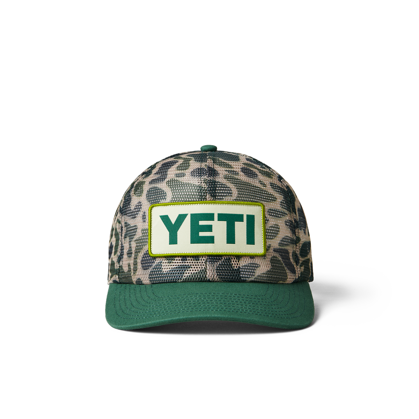 YETI Camo Mesh Hat Green
