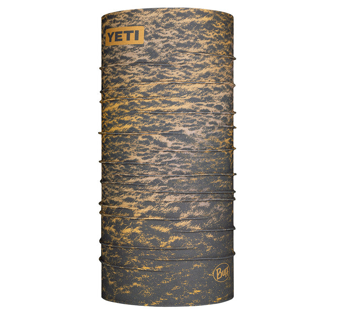 YETI Neck Gaiter By Buff Tufts Yellow/Taupe
