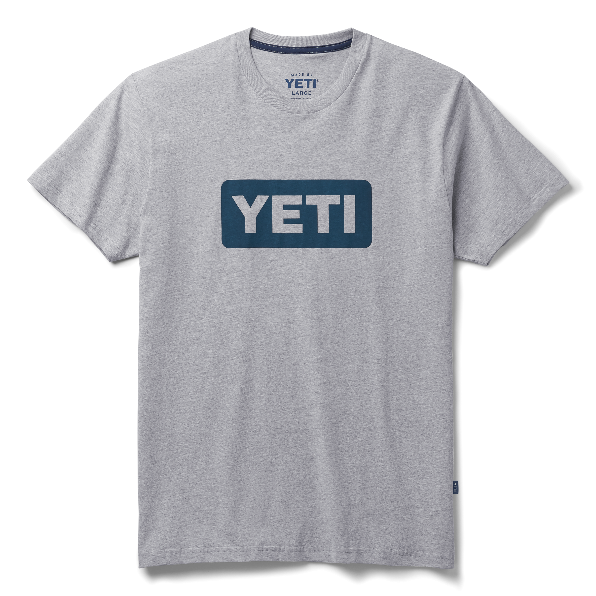 Yeti TShirt Mens XL Blue Short Sleeve Cotton Fishing Shirt Outdoors Camping  Work 