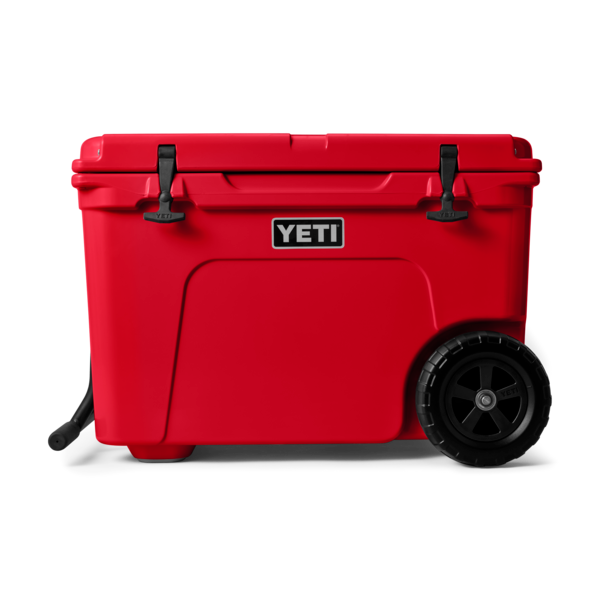 YETI Tundra Haul® Wheeled Cool Box Rescue Red