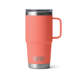 YETI  Rambler® 20 oz (591 ml) Travel Mug Coral