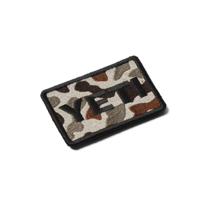 YETI Logo Wetlands Camo Patch