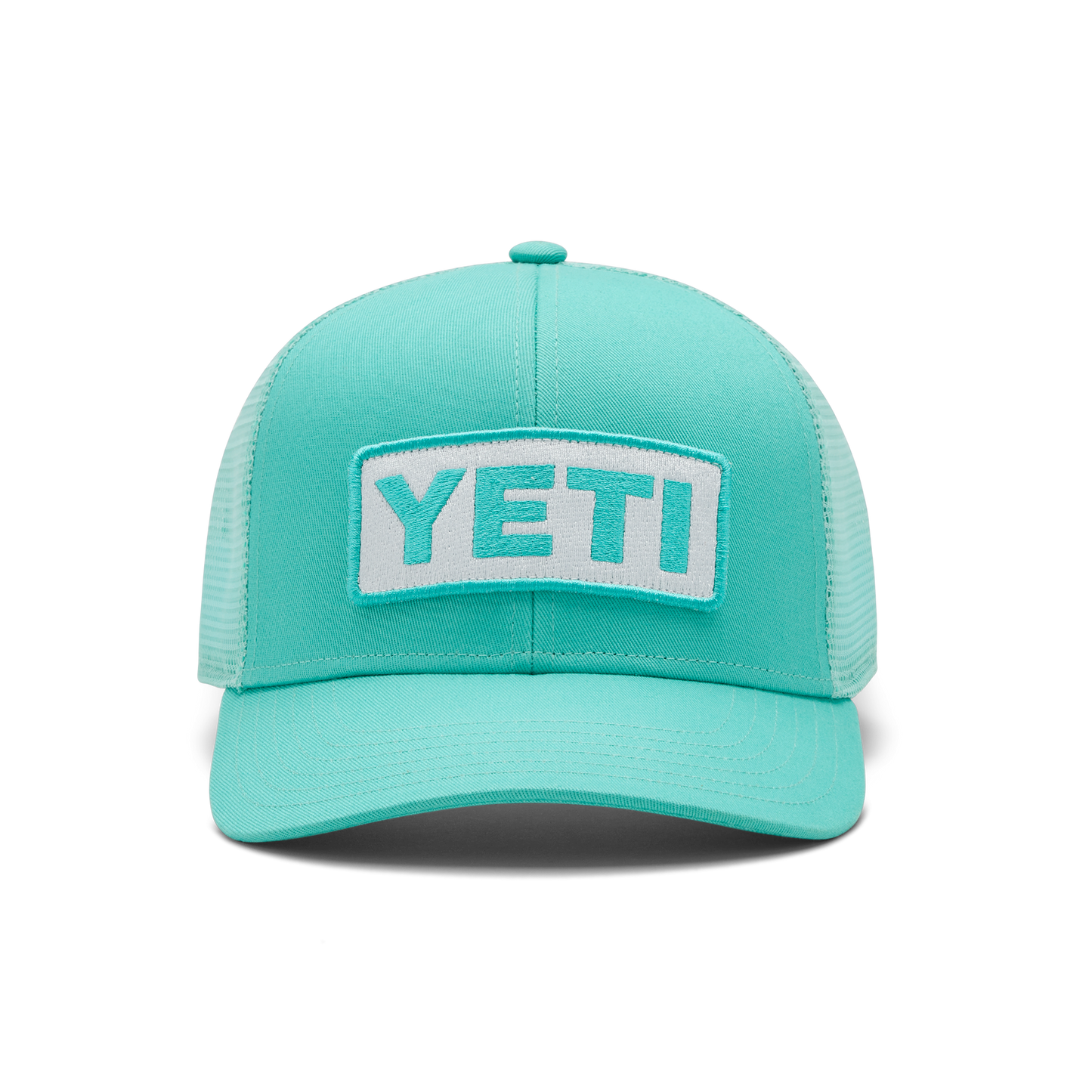 YETI Logo Badge Mid Pro Trucker Hat Ocean