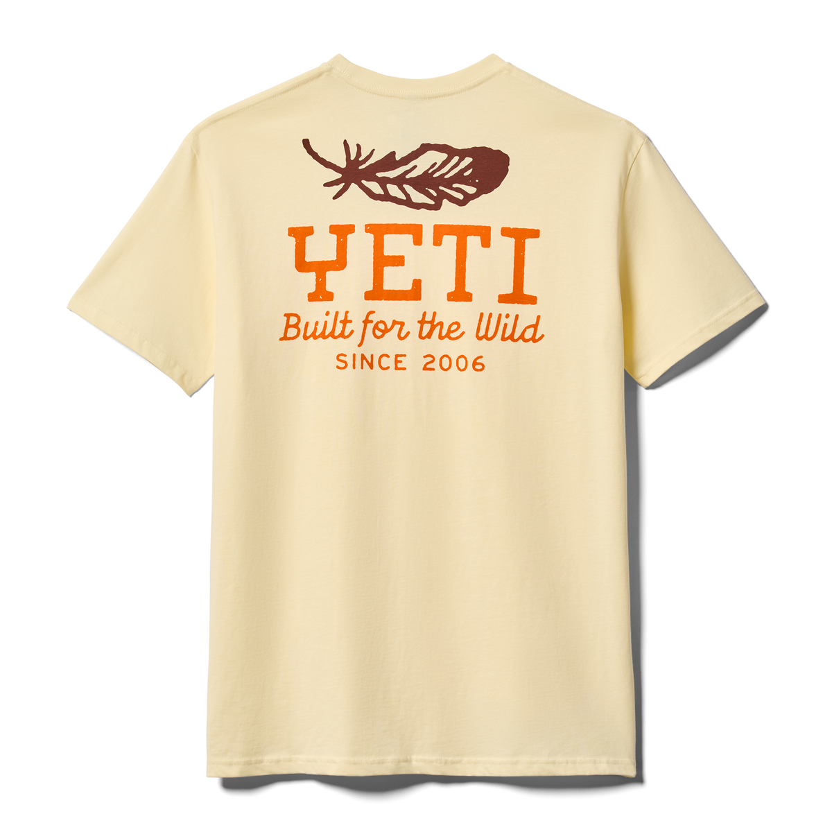 YETI Feather Short Sleeve T-Shirt Butter