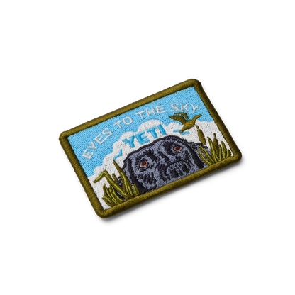 YETI Eyes to the Sky Patch Blue