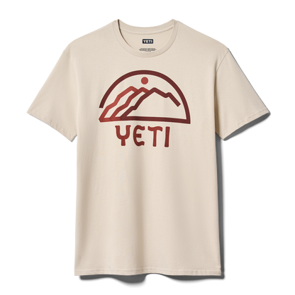 YETI Mountain Short Sleeve T-Shirt Bone