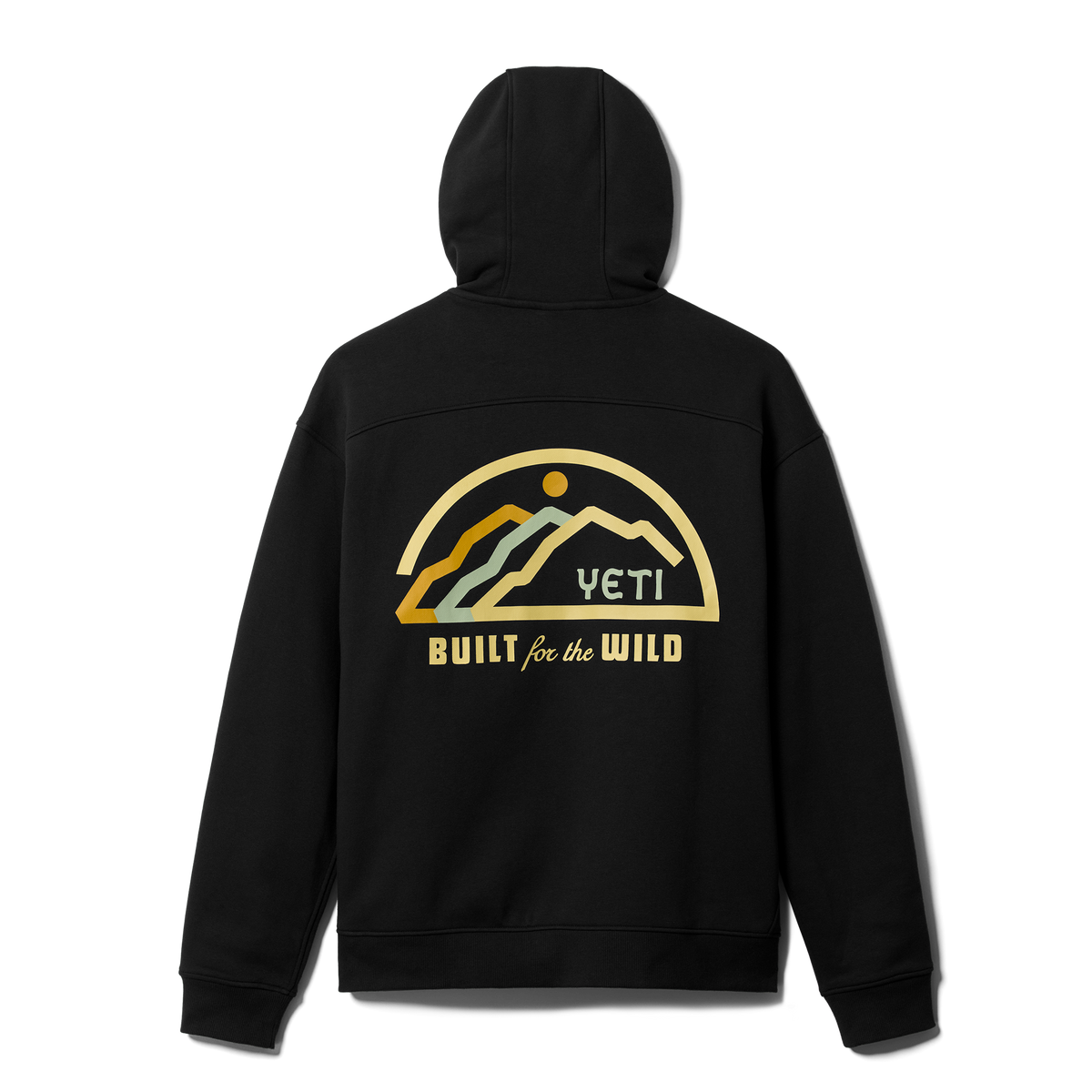 YETI Mountain Built for the Wild Hoodie Black