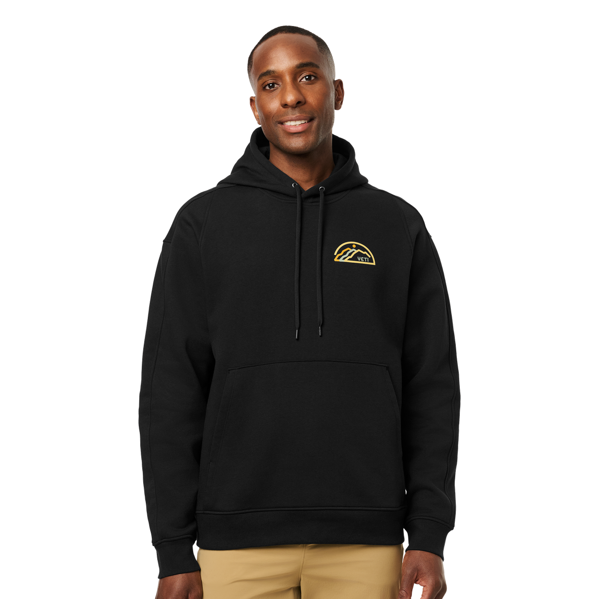 YETI Mountain Built for the Wild Hoodie Black