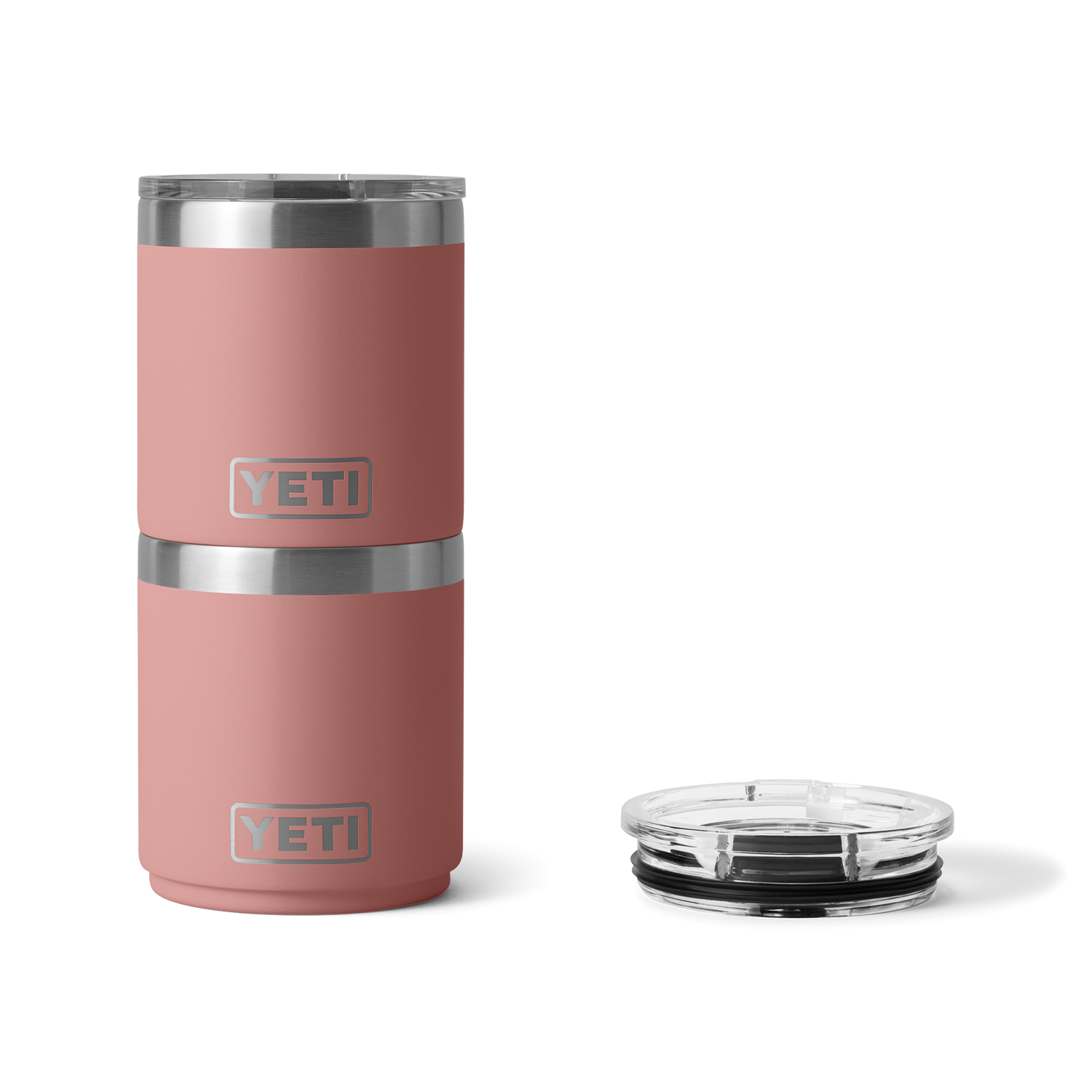 YETI Rambler® 10 oz (296ml) Stackable Lowball Sandstone Pink