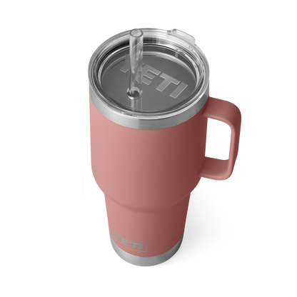 YETI Rambler® 35 oz (710 ml) Straw Mug Sandstone Pink