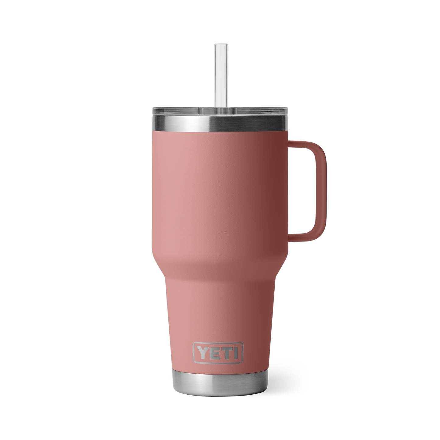 YETI Rambler® 35 oz (710 ml) Straw Mug Sandstone Pink