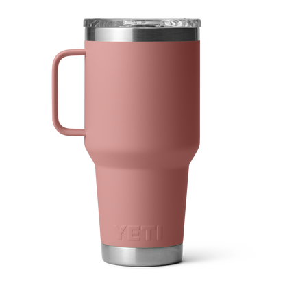 YETI Rambler® 30 oz (887 ml) Travel Mug Sandstone Pink