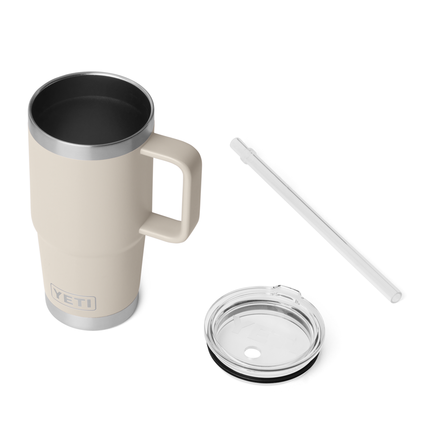 YETI Rambler® 25 oz (739 ml) Straw Mug 2.0 Cape Taupe