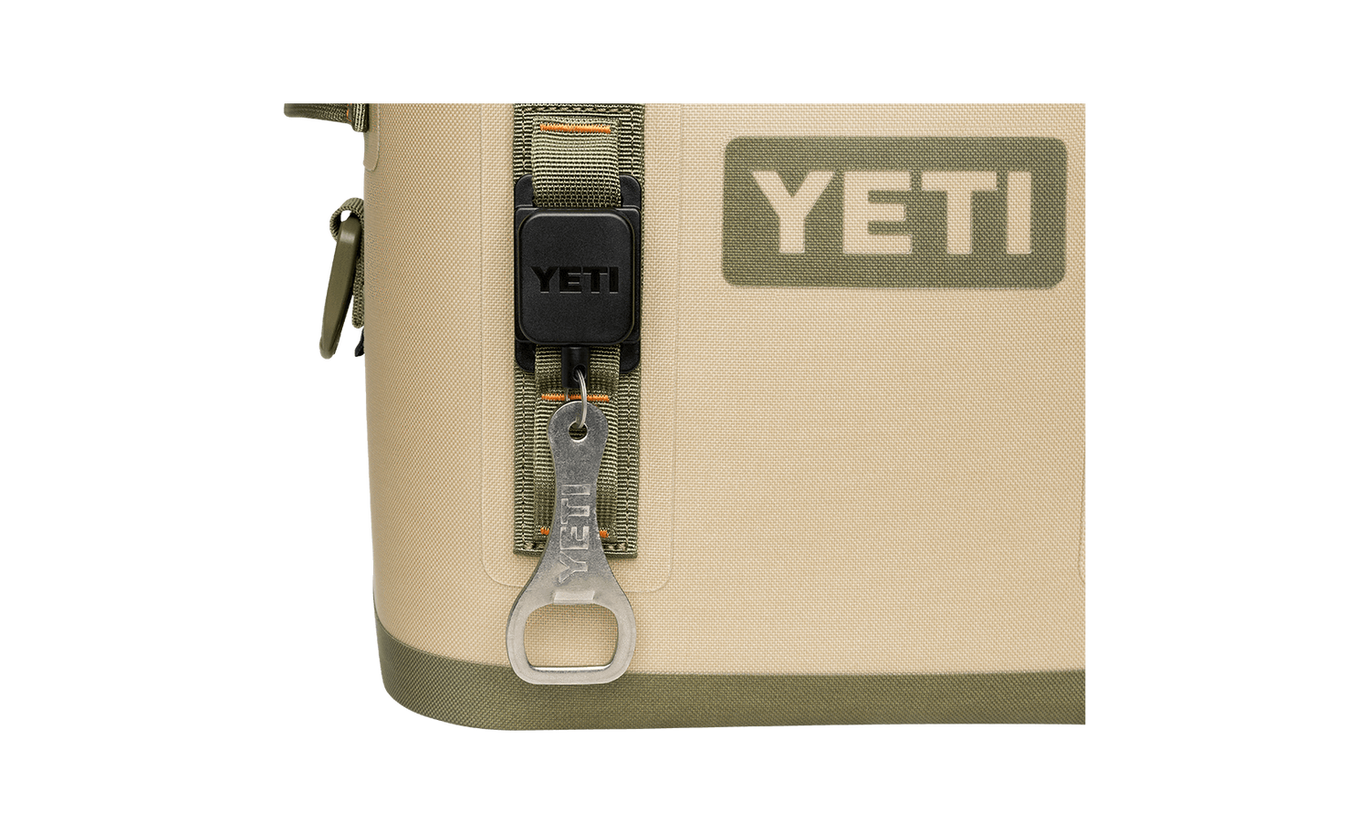 YETI Molle Mounted Zinger Bottle Opener Stainless Steel