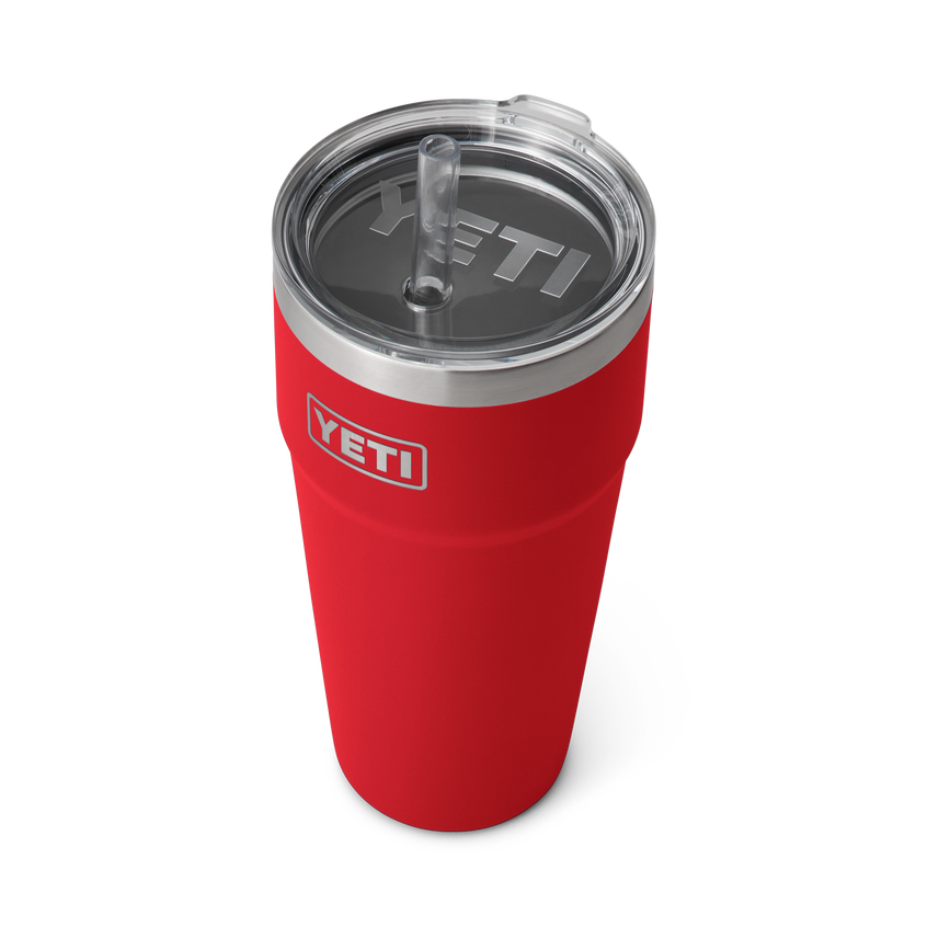 YETI Rambler® 26 oz (760 ml) Straw Cup Rescue Red