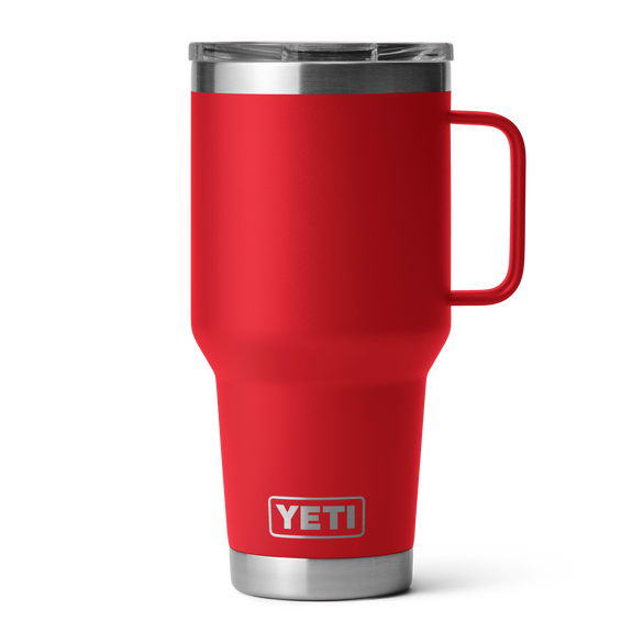 YETI Rambler® 30 oz (887 ml) Travel Mug Rescue Red