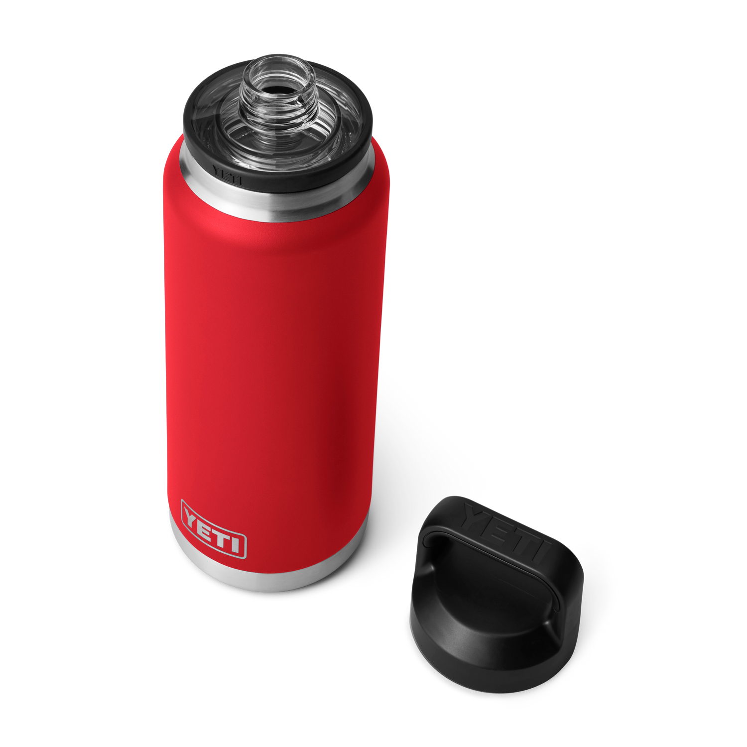 YETI Rambler® 36 oz (1065 ml) Bottle With Chug Cap Rescue Red