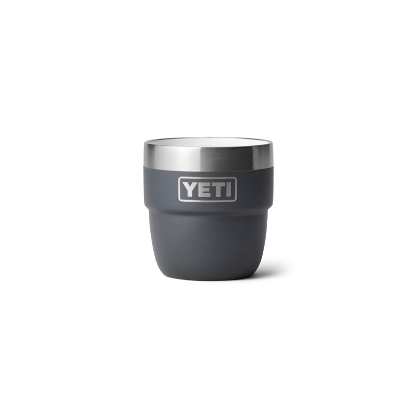Yeti Rambler 4 oz. Stackable Espresso Cups - 2 Pack - Charcoal
