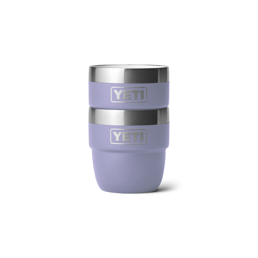 YETI Rambler 8 oz Stackable Cup, Stainless Steel, Vacuum Insulated Espresso  Cup with MagSlider Lid, Cosmic Lilac