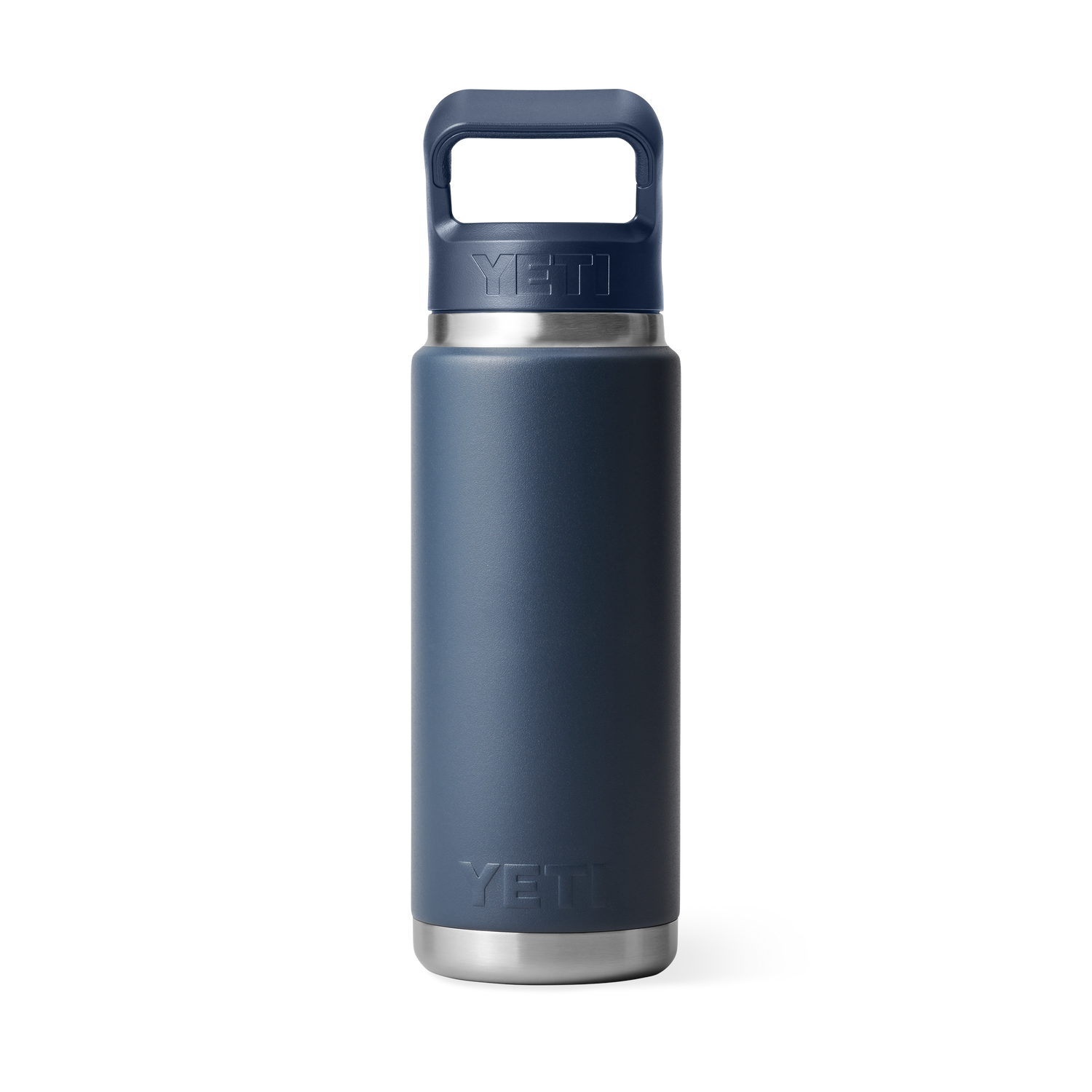 YETI Rambler® 26 oz (769 ml) Bottle With Straw Cap Navy