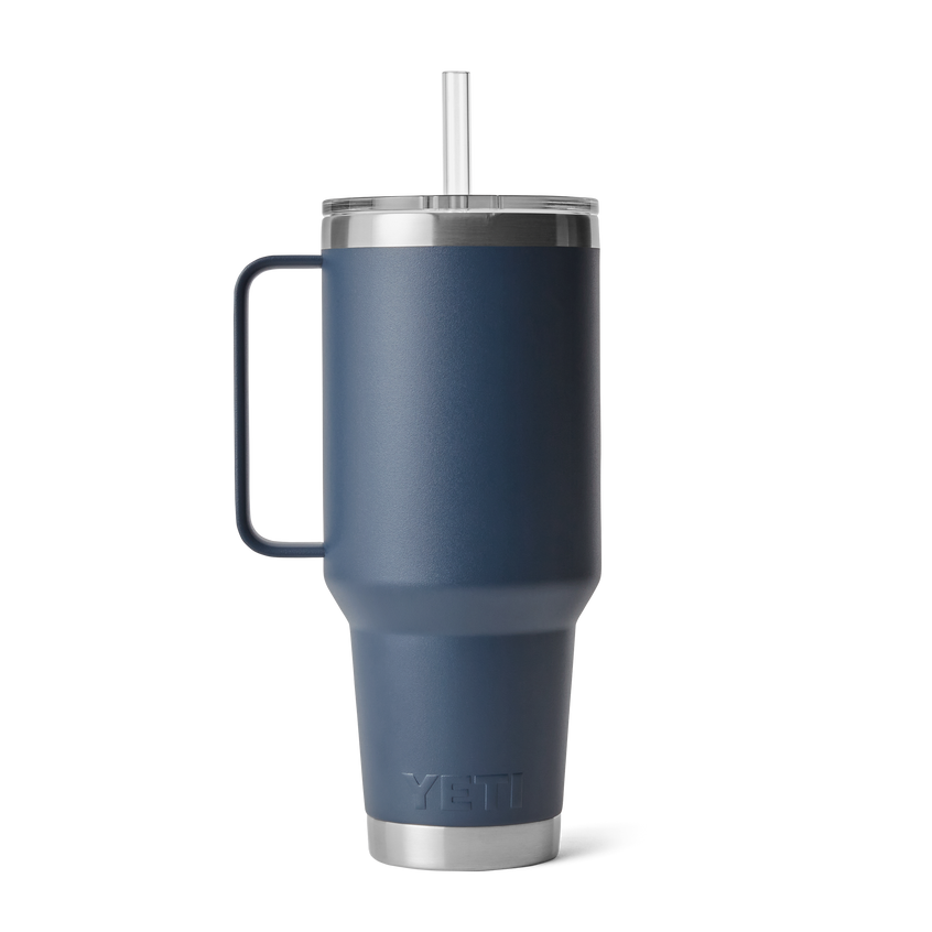 32 OZ Customized Plastic Travel Mug With Straw And Handle