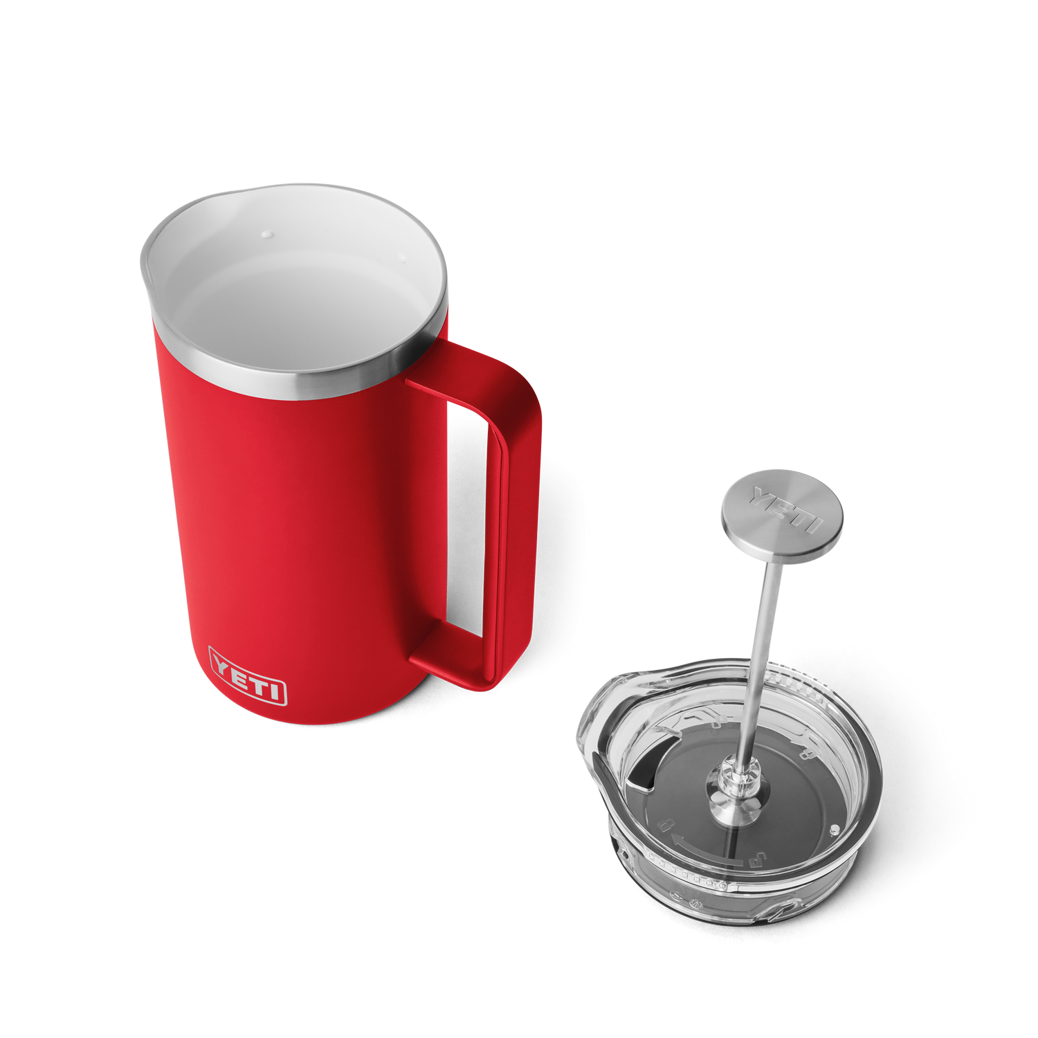 YETI Rambler® French Press 34 oz Rescue Red