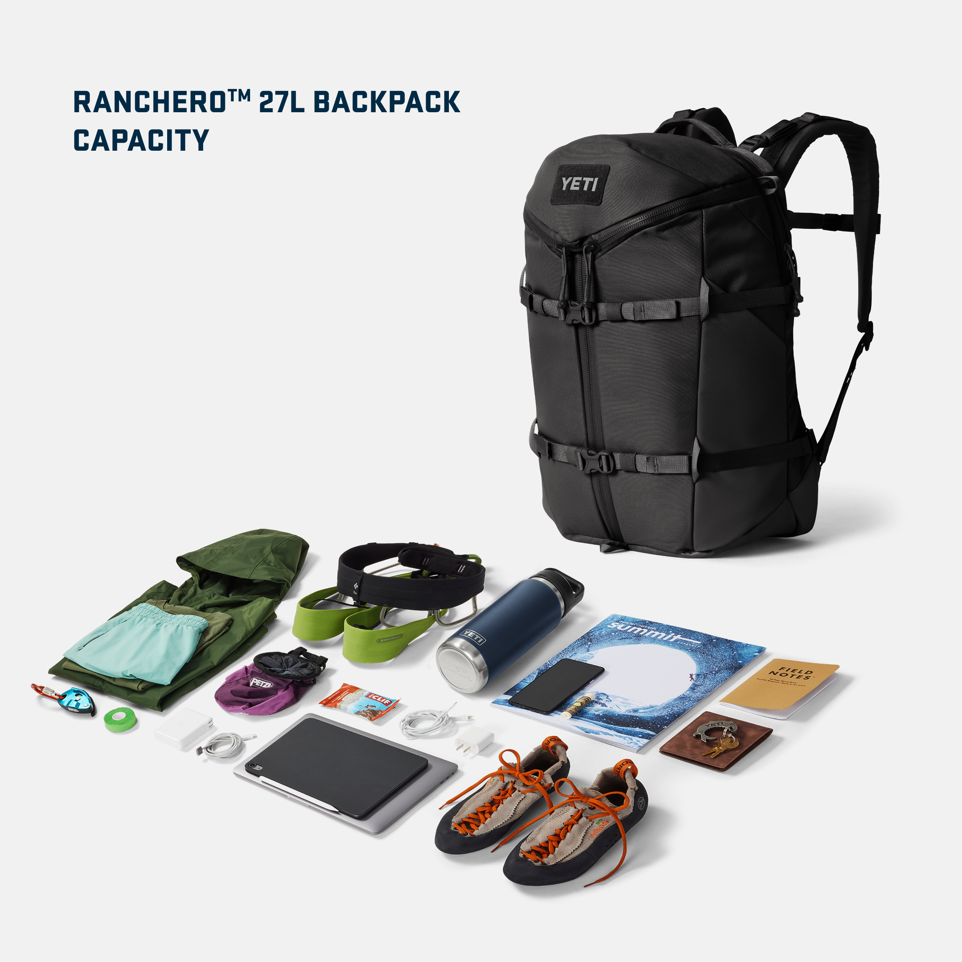 YETI Ranchero™ 27L Backpack Black