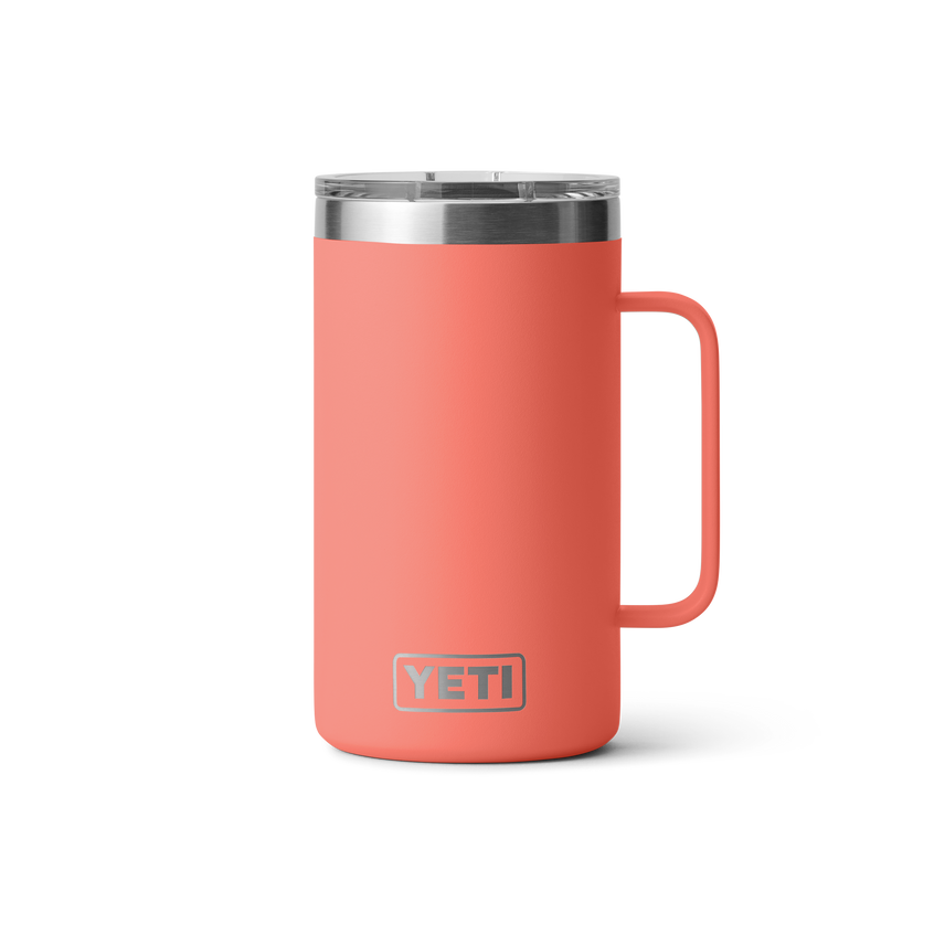 YETI  Rambler® 24 oz (710 ml) Mug Coral