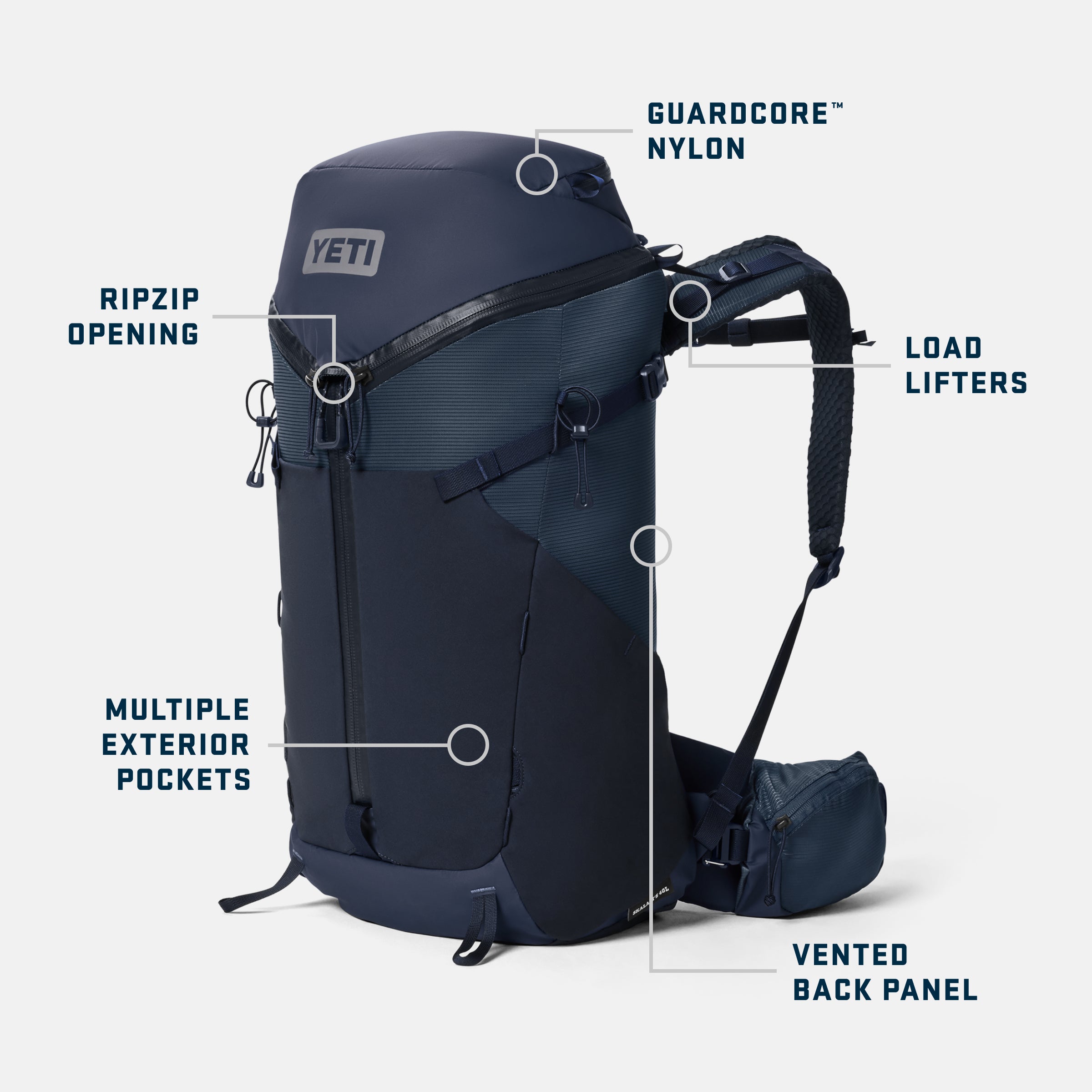 YETI Men's Skala™ 40L Hiking Pack – YETI EUROPE