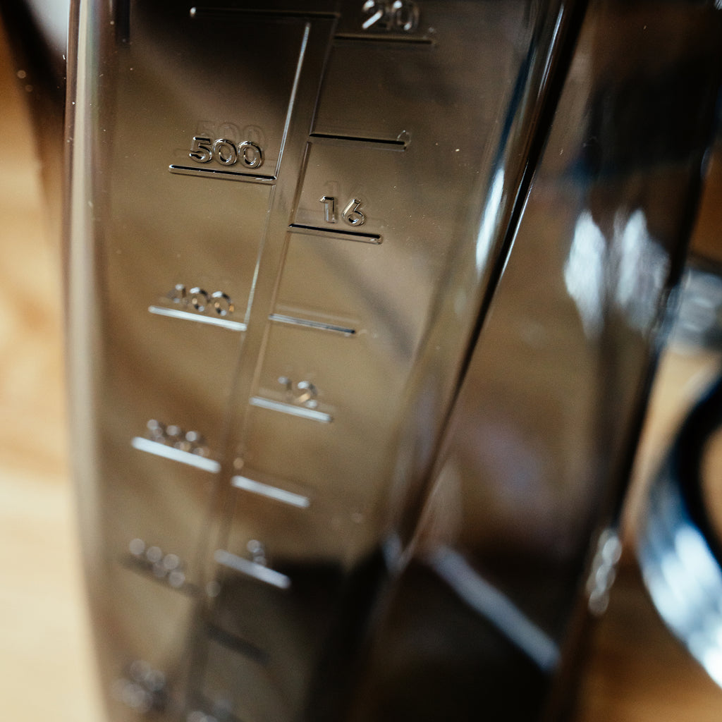 Measuring marked on YETI Yonder Shaker Bottle