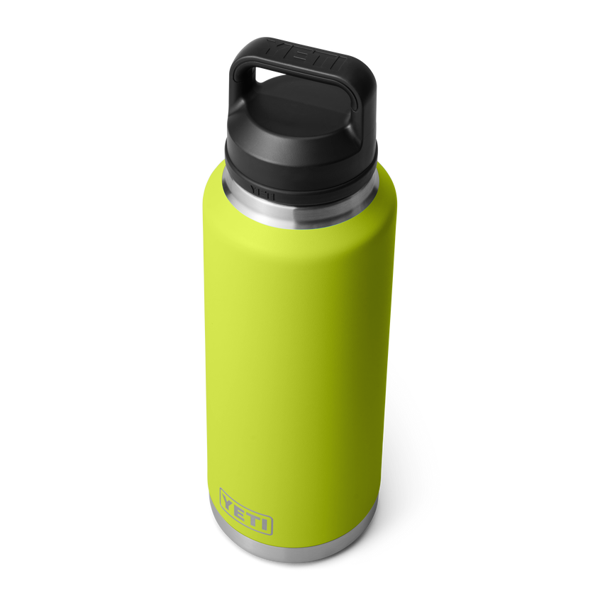  YETI Rambler 18 oz Bottle, Vacuum Insulated, Stainless Steel  with Chug Cap, Alpine Yellow: Home & Kitchen