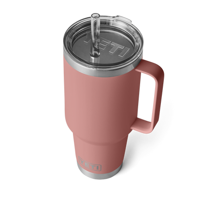 YETI Rambler® 42 oz (1242 ml) Straw Mug Sandstone Pink