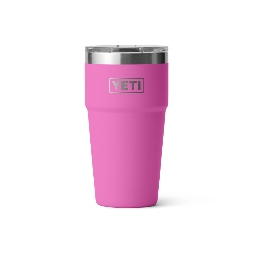 YETI Rambler® 20 oz (591 ml) Stackable Cup Wildflower Fuchsia