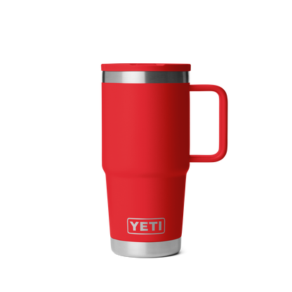 YETI Rambler® 20 oz (591 ml) Travel Straw Mug Rescue Red
