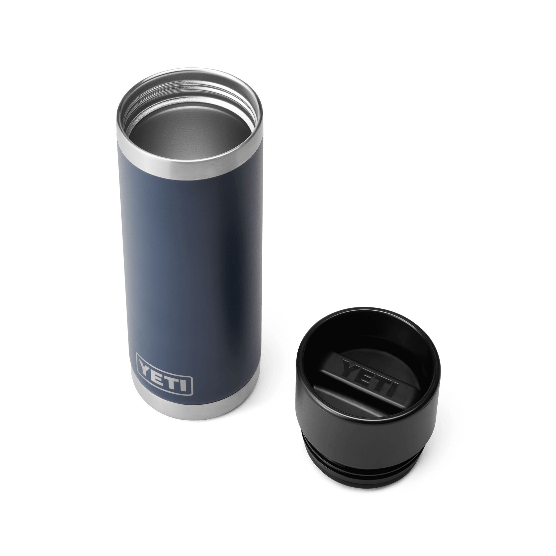 YETI Rambler® 18 oz (532 ml) Bottle With Hotshot Cap Navy