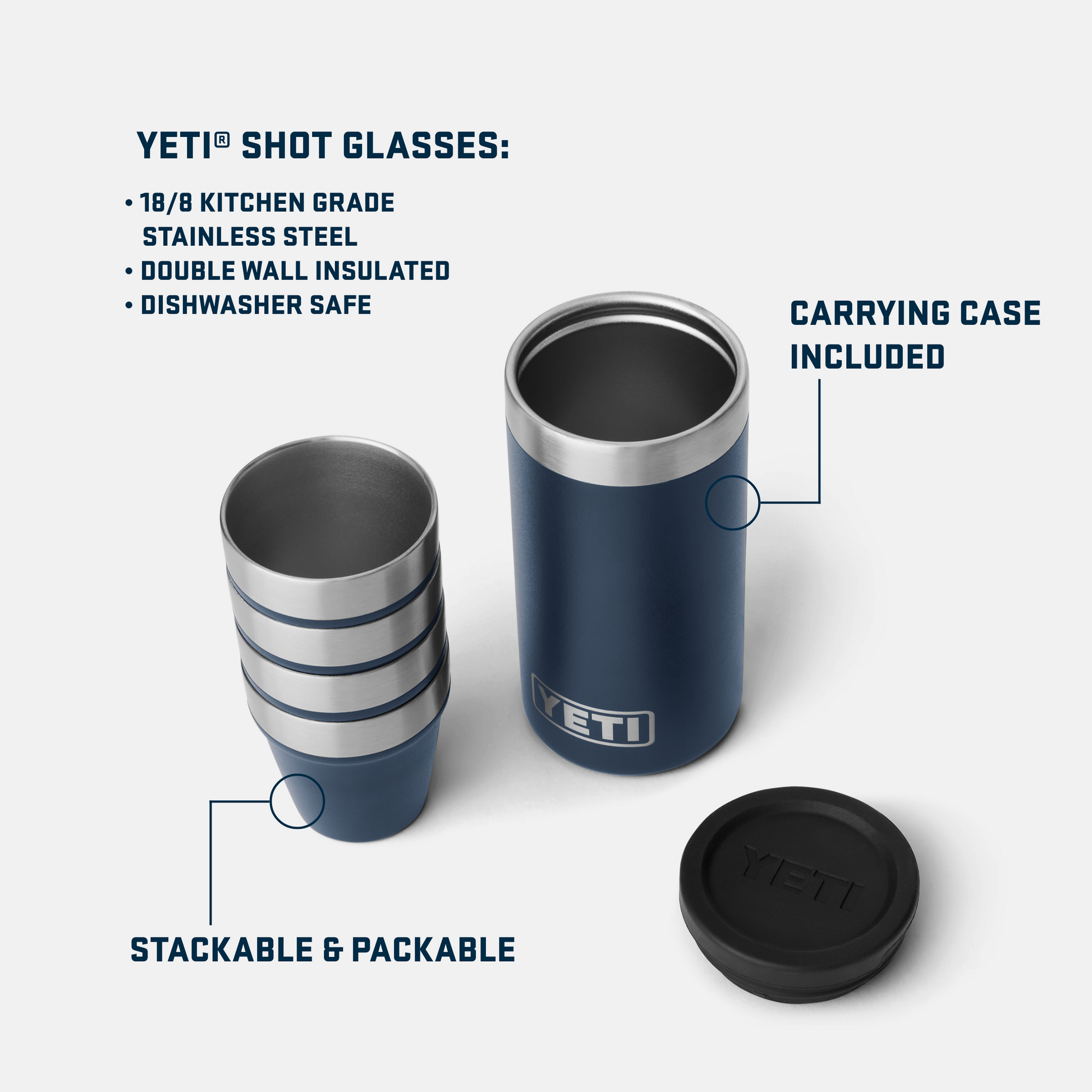 YETI Shot Glasses – YETI EUROPE YETI Shot Glasses – YETI EUROPE