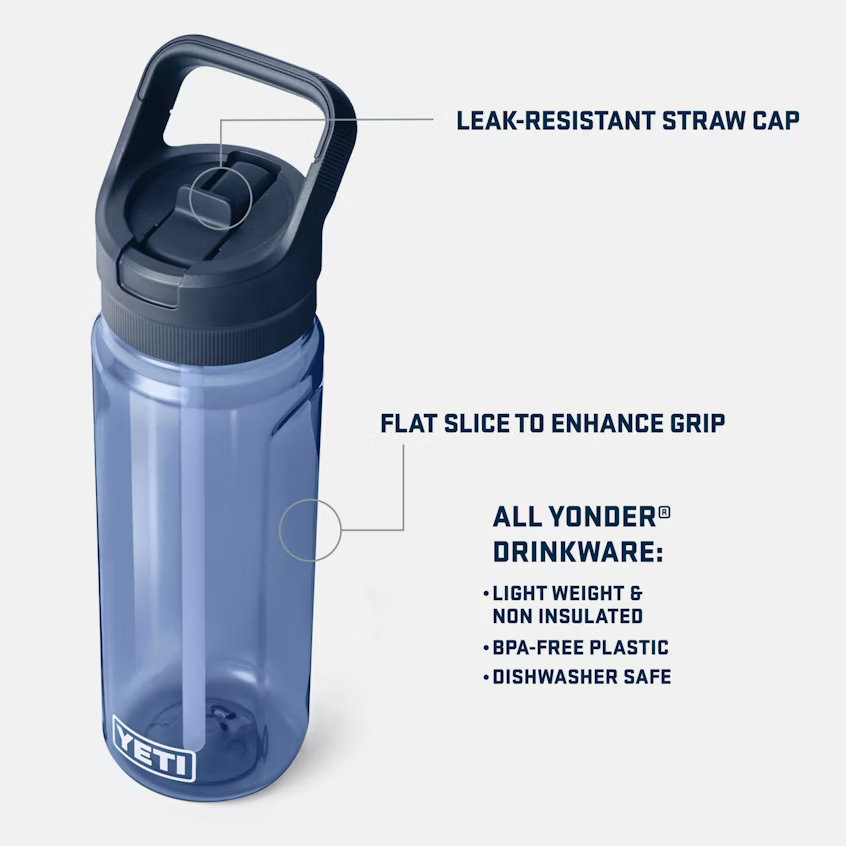 YETI Yonder™ 25 oz (750 ml) Water Bottle Navy