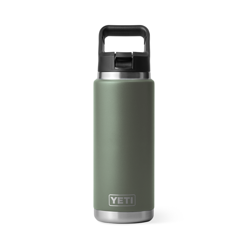 YETI Rambler® 26 oz (769 ml) Bottle With Straw Cap Camp Green