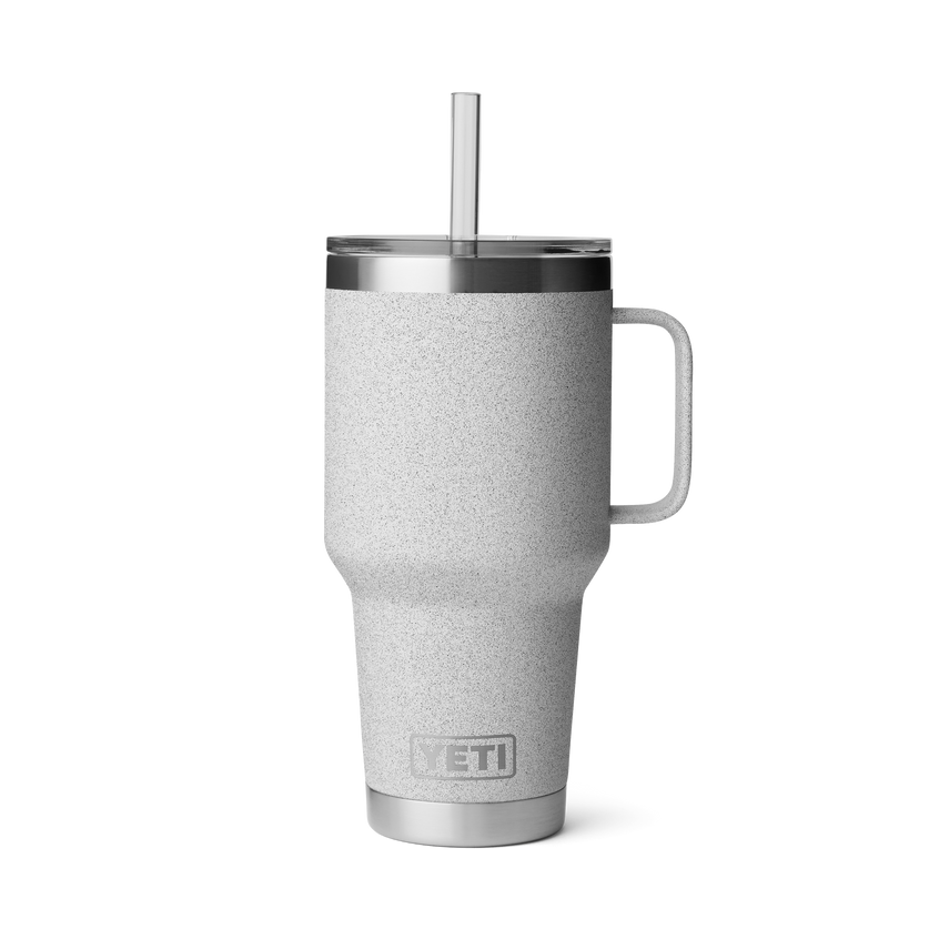YETI Rambler® 35 oz (994 ml) Straw Mug Grey Stone