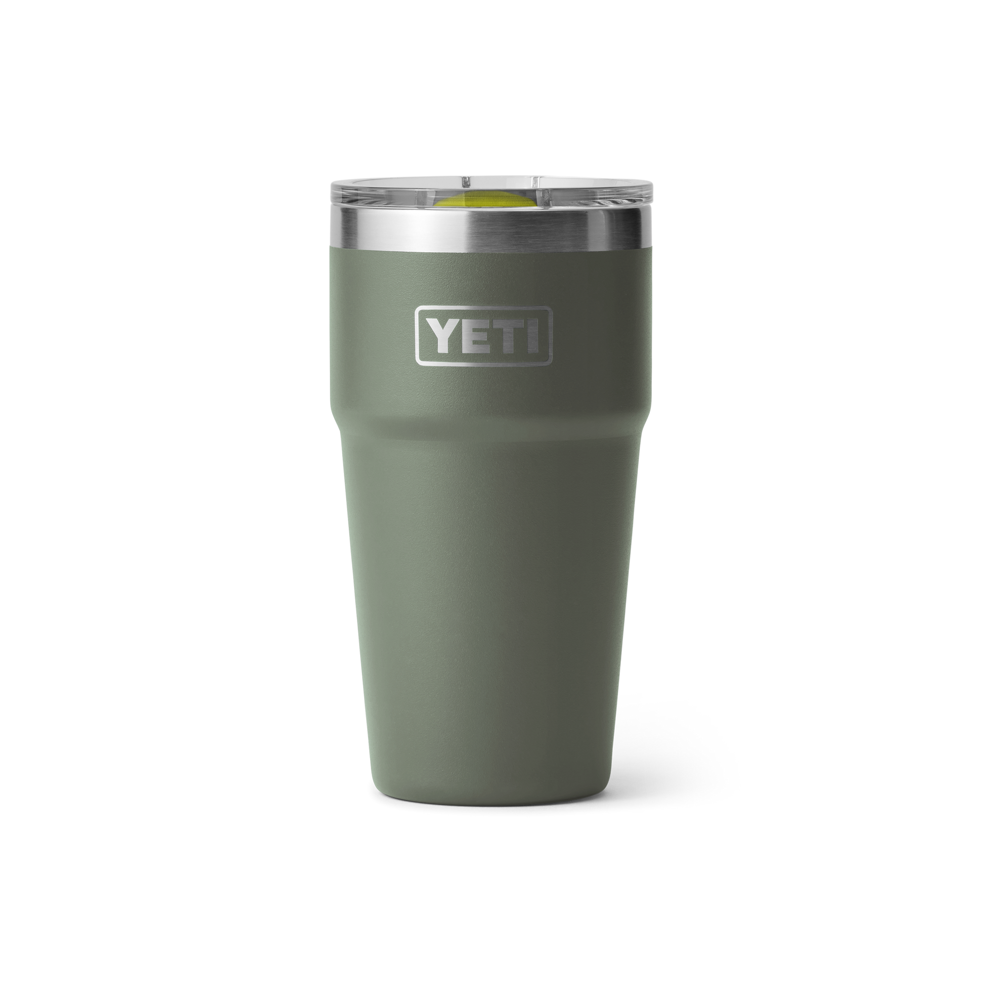YETI Rambler® 20 oz (591 ml) Stackable Cup Camp Green / Firefly Yellow