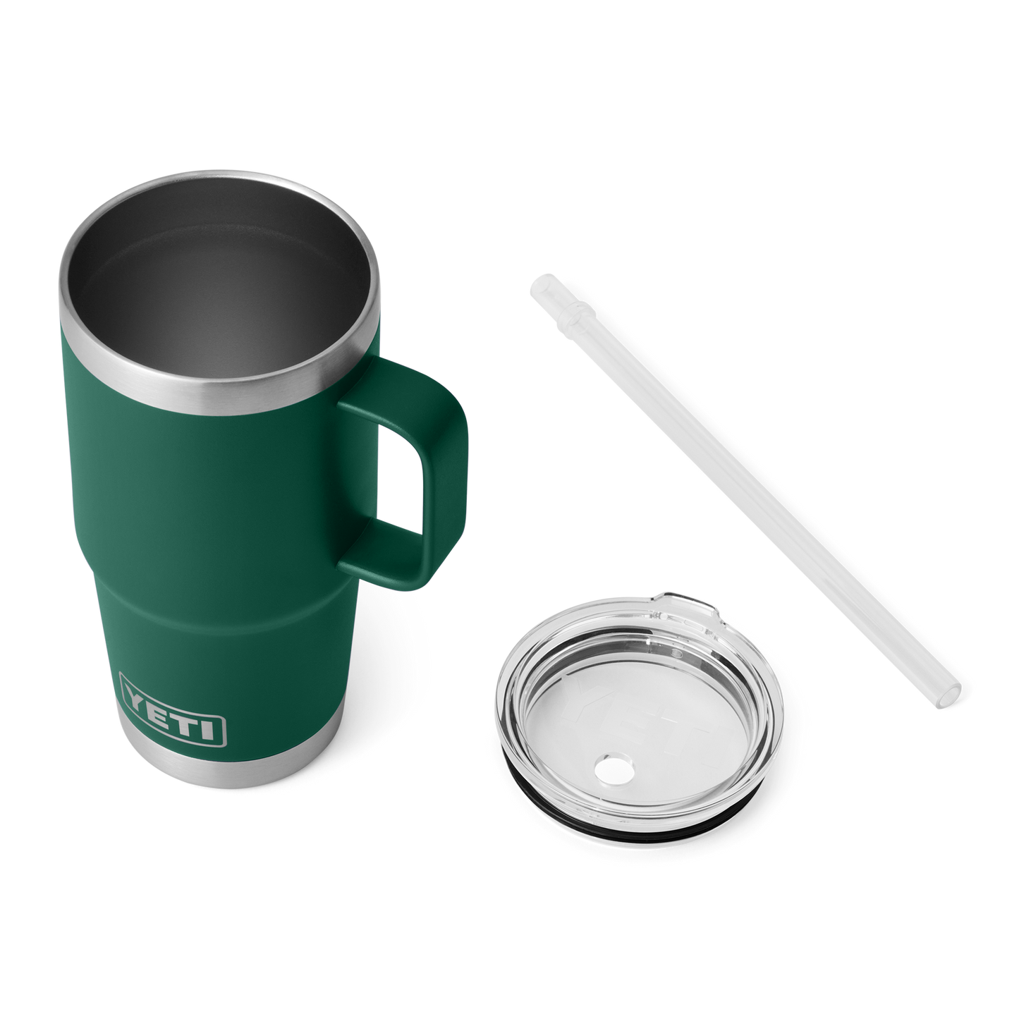YETI Rambler® 25 oz (739 ml) Straw Mug Black Forest Green