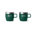 YETI Rambler® 6 oz (177 ml) Stackable Mugs Black Forest Green