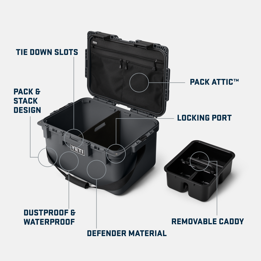 YETI LoadOut® GoBox 30 Gear Case King Crab