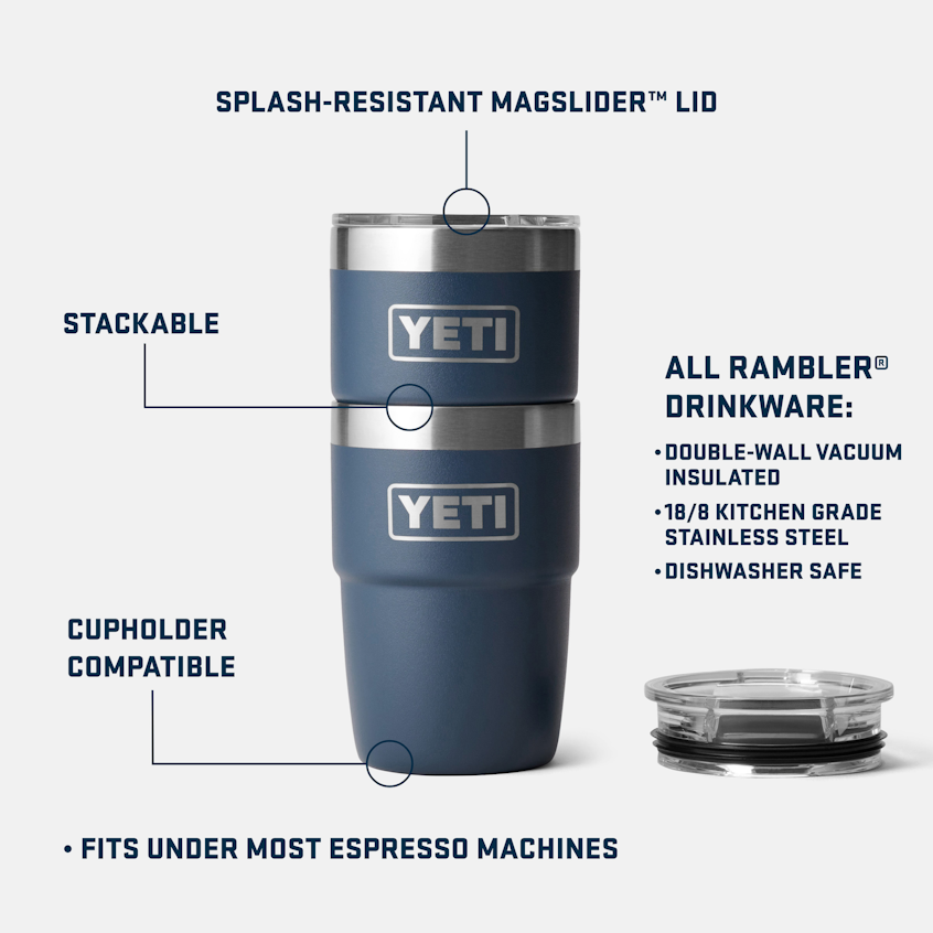 YETI Rambler® 8 oz (237 ml) Stackable Cup Seafoam