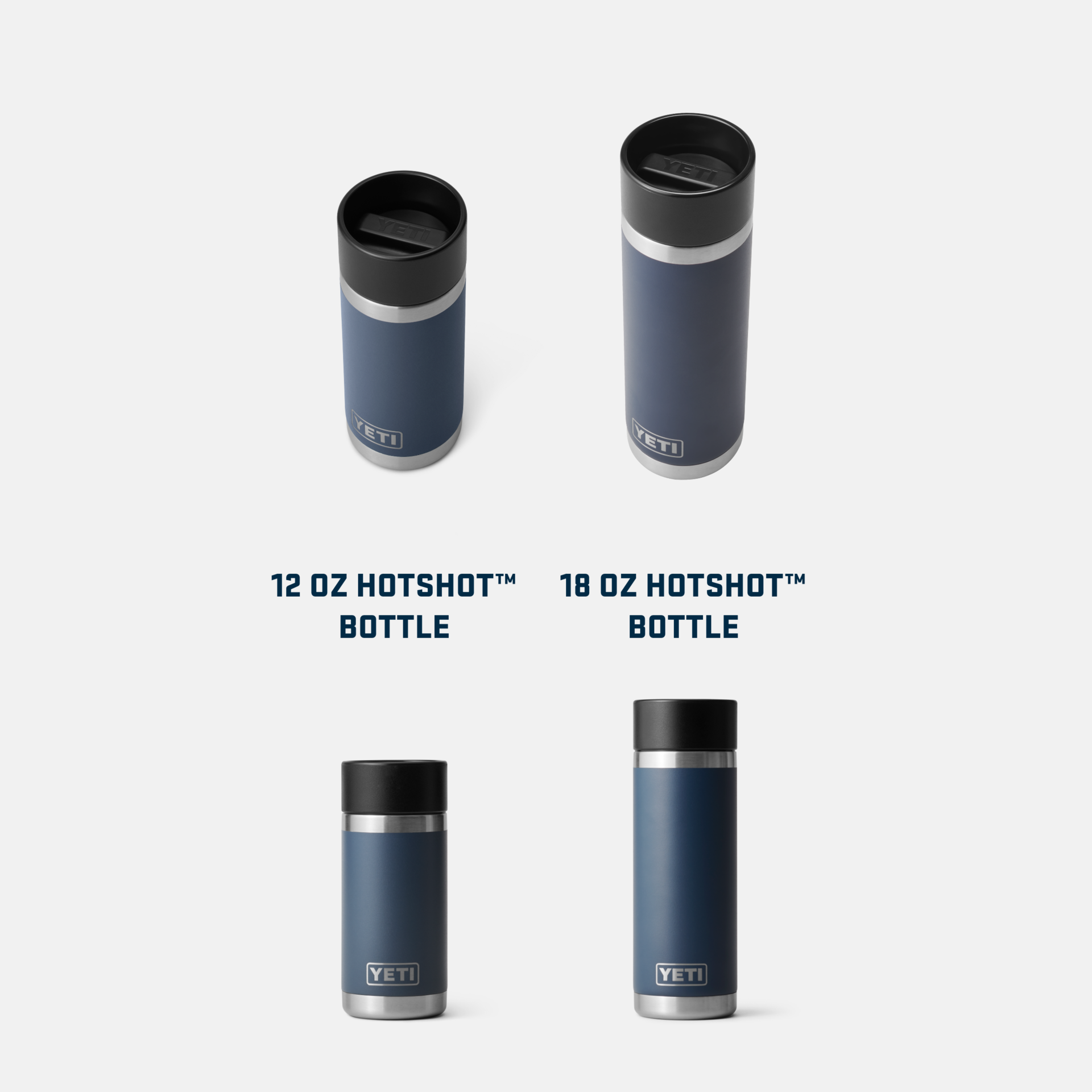 YETI Rambler® 18 oz (532 ml) Bottle With Hotshot Cap Seafoam