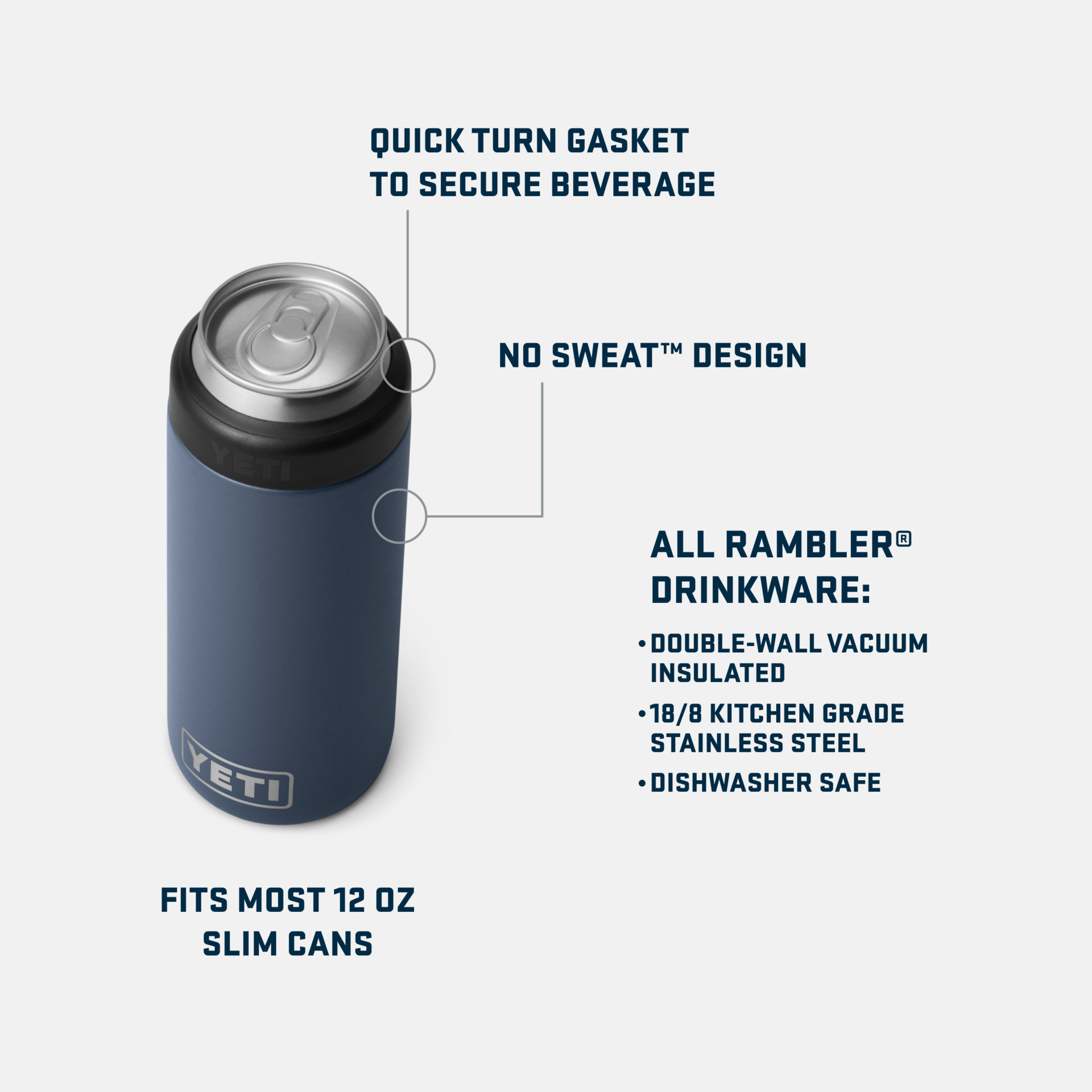 YETI Rambler® 250 ML Colster® Can Insulator – YETI EUROPE YETI Rambler® 250 ML Colster® Can Insulator – YETI EUROPE