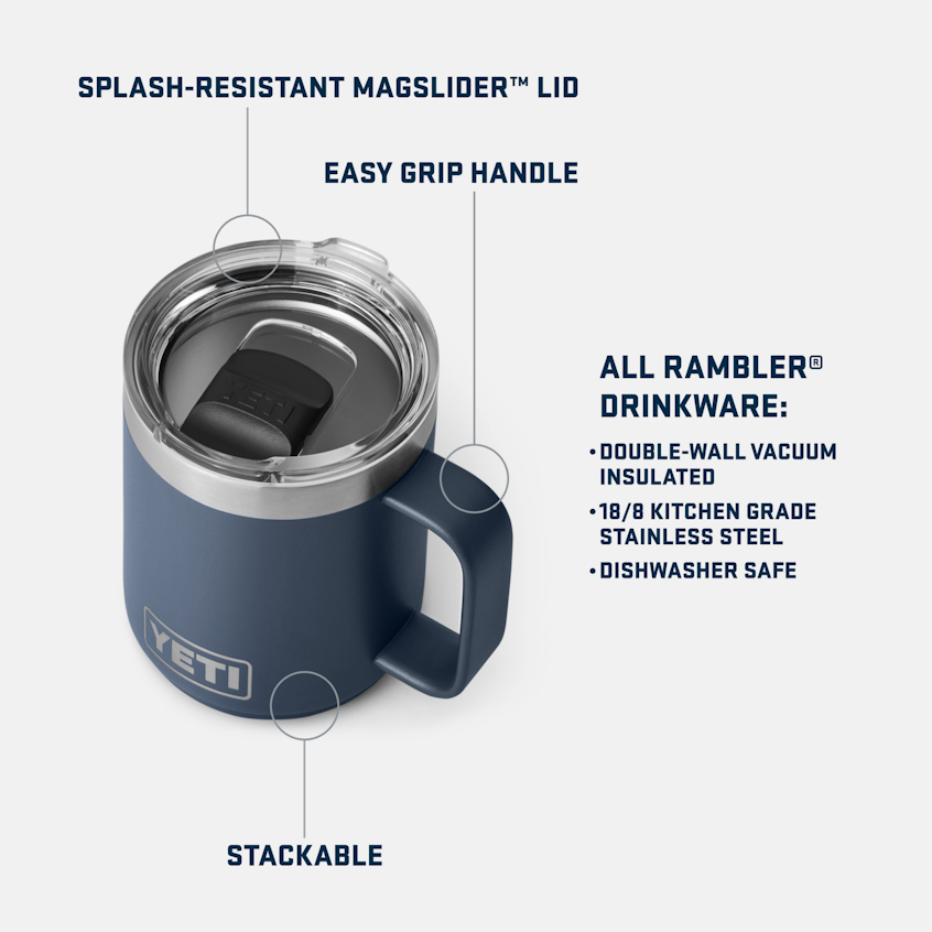 Rambler® 10 oz (295 ml) Stackable Mug – YETI EUROPE Rambler® 10 oz (295 ml) Stackable Mug – YETI EUROPE